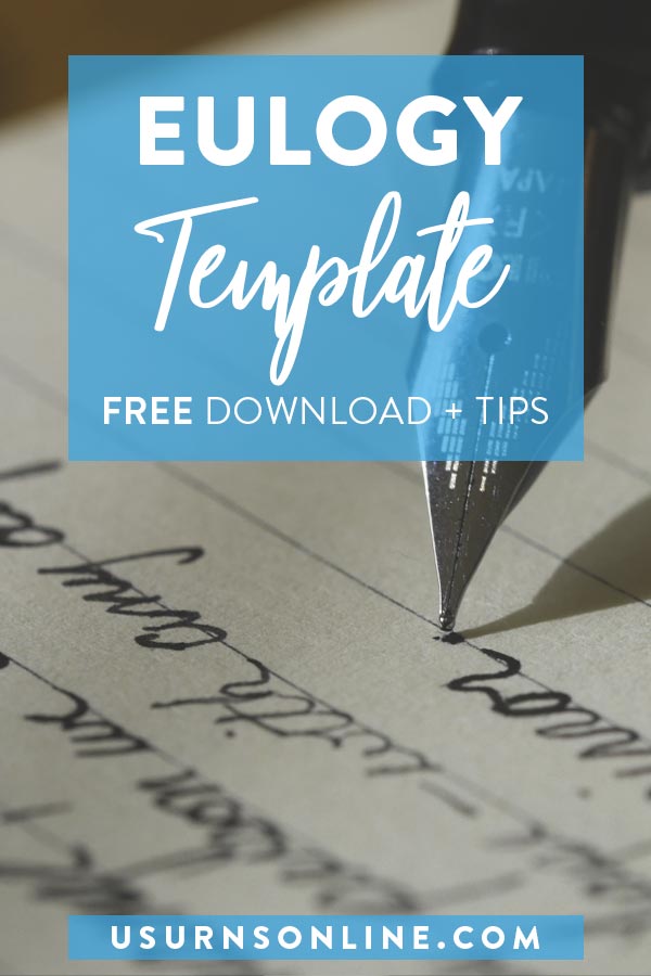 Eulogy Template and Outline