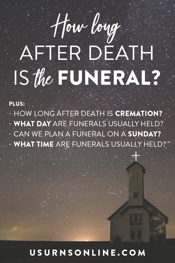 When are funerals usually held?