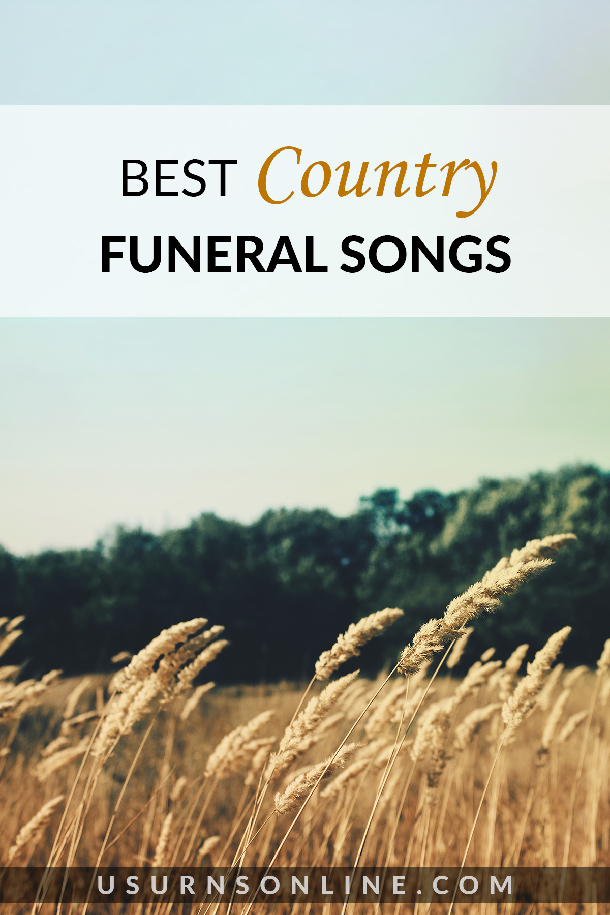 country funeral songs- feature image
