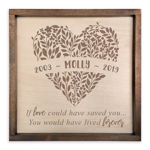 Personalized Memorial Plaque