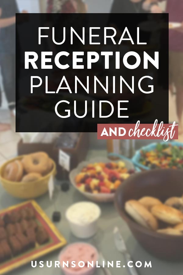 Funeral Reception Planning Checklist