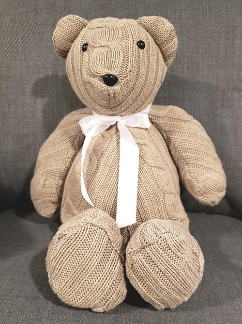 Memory Bear Gift for Grieving Child