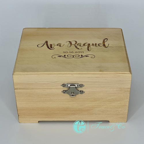 Personalised LARGE Memory Box Loved One ~ GRANDMOTHER NANA NAN~ Bereavement Loss 