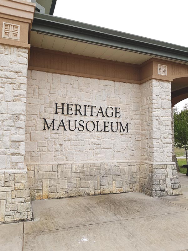Heritage Mausoleum - Dallas Fort Worth - Texas