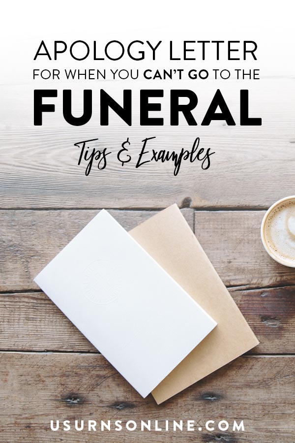 Can't Attend Funeral Letter - Examples & Tips