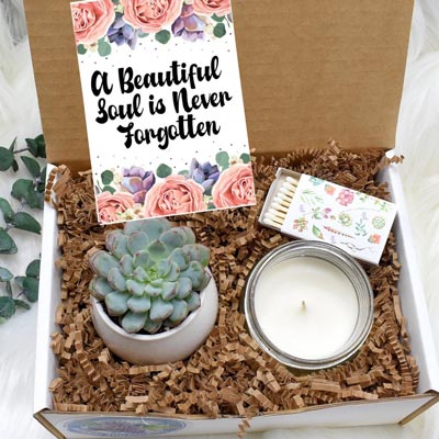 Thoughtful gifts for when you can't attend the funeral