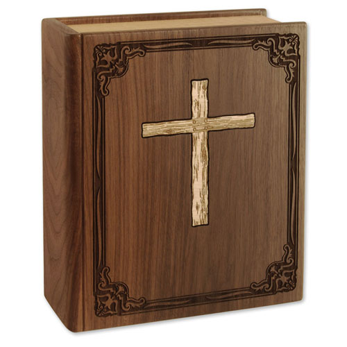 Wood Cremation Urn for Dad