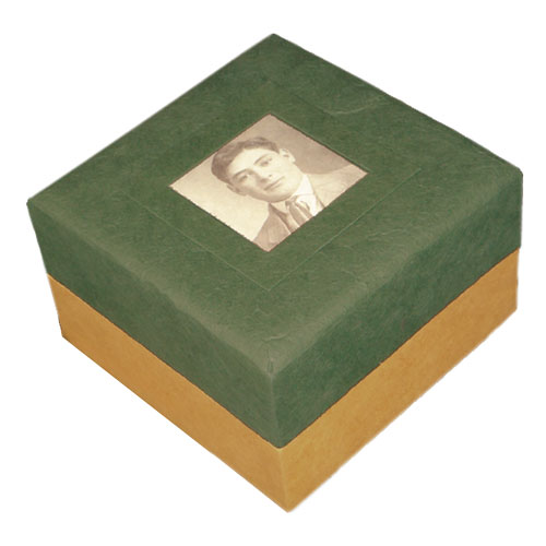 Biodegradable Urn for Ashes with Photo