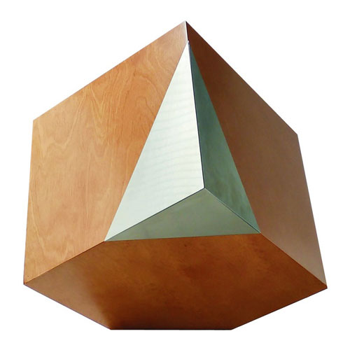 Geometric Cremation Urn for Dad