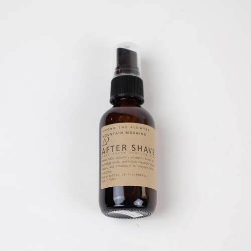 Aftershave made from essential oils