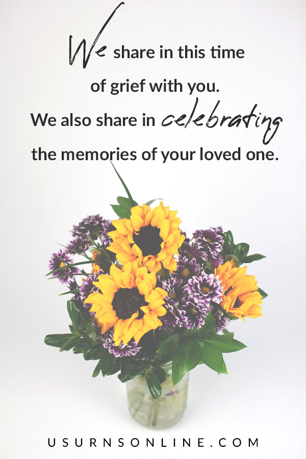 Sharing in Grief - Sympathy Quotes