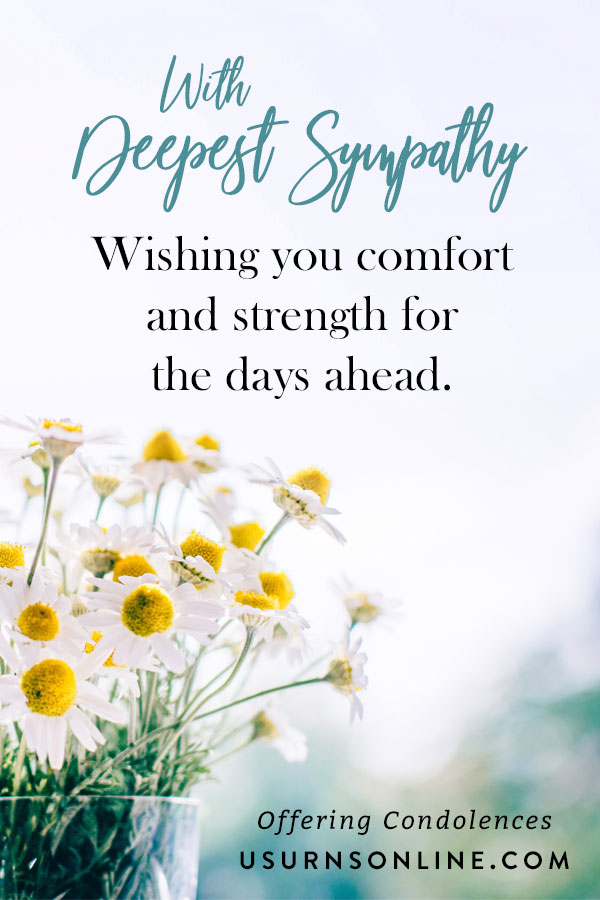 Comforting Sympathy Quotes