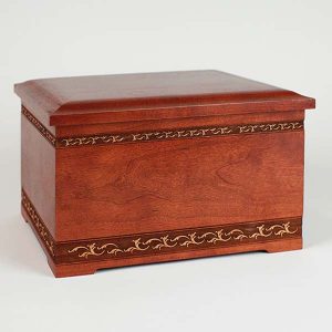 Urn Gallery - Cherry Wood Urn