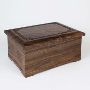 Urn Gallery - Walnut Wood Urn