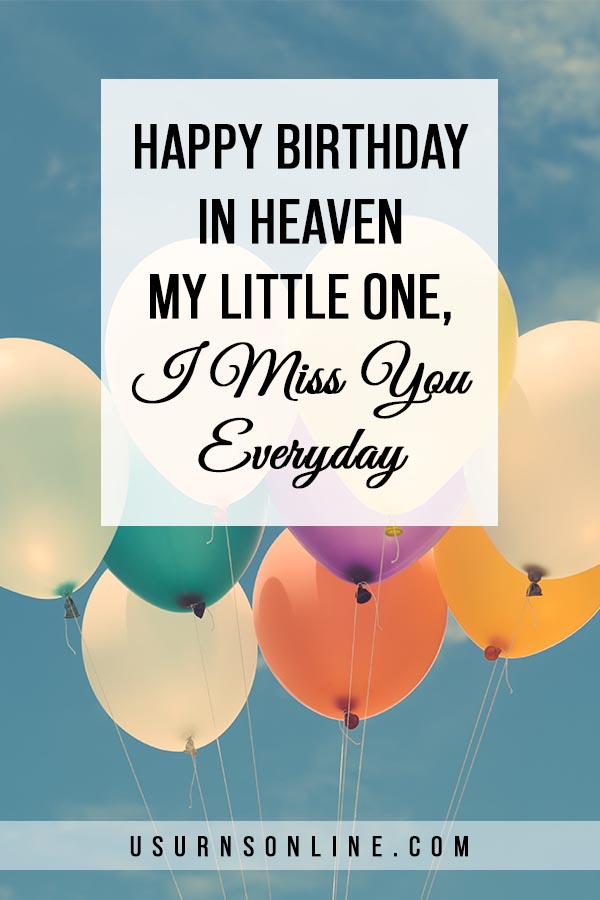 Birthday Wishes for Child in Heaven