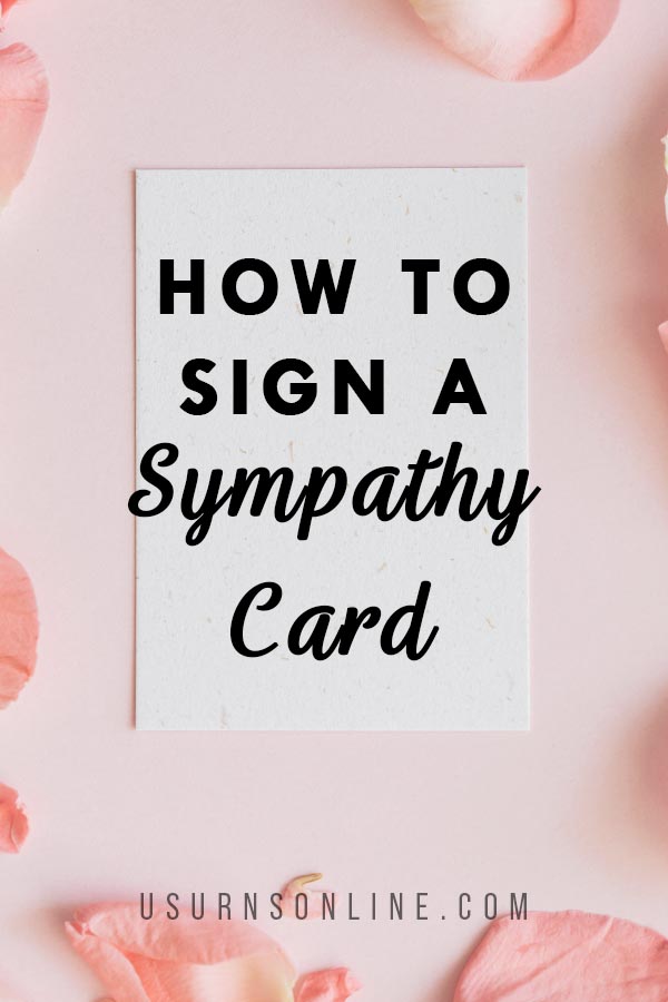 how-to-sign-a-sympathy-card-urns-online