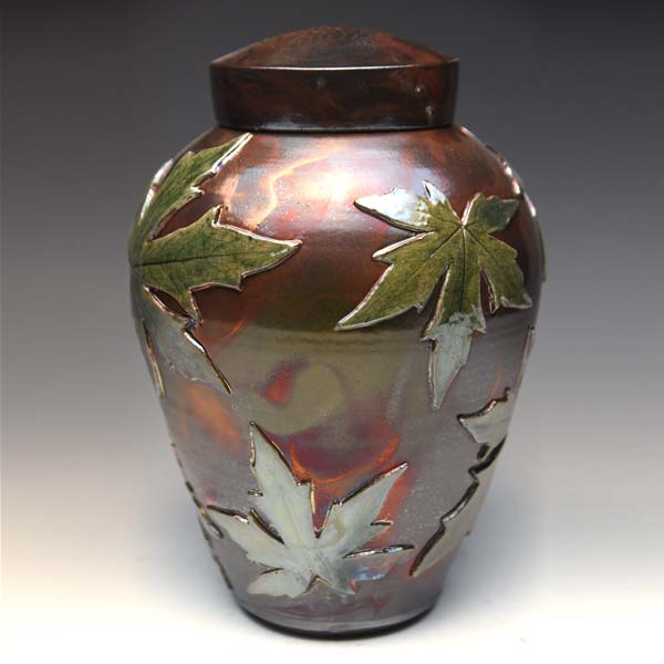 Falling Leaves Cremation Urn