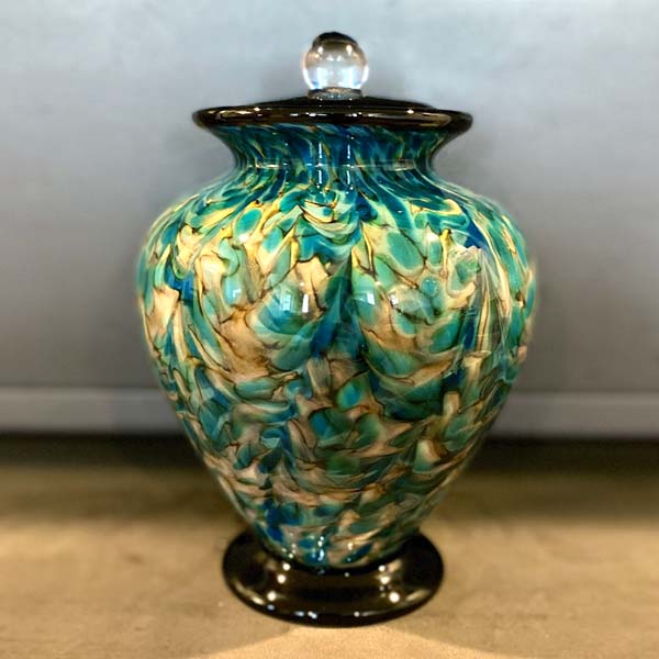 Glass Cremation Urn