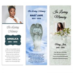 Free Memorial Bookmarks