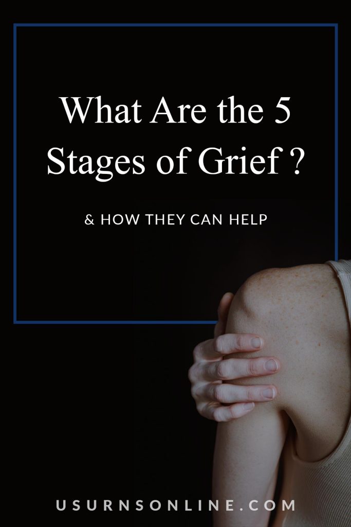 stages of grief - pin it image