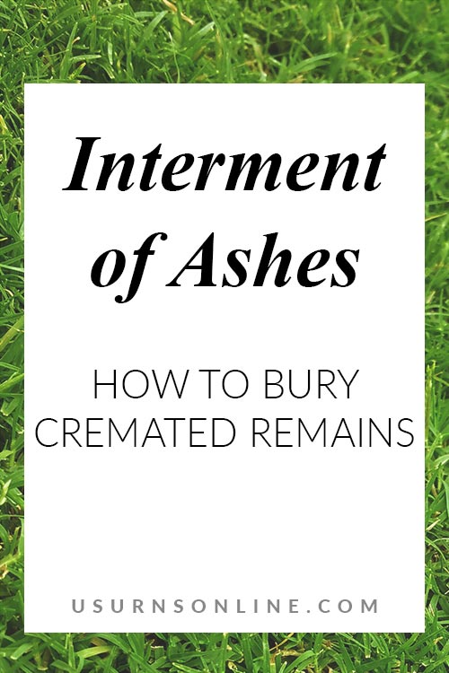 Interment of Ashes