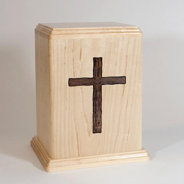 Maple Wood Cremation Urn