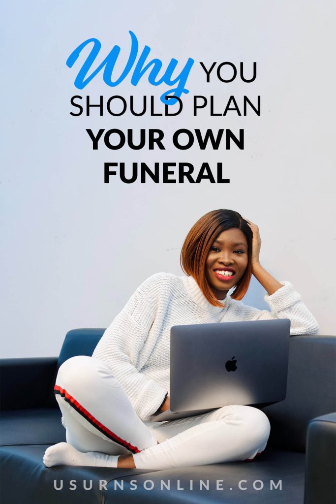 plan your own funeral - pin it image