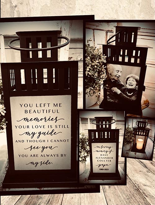 Beautiful Memorial Lantern