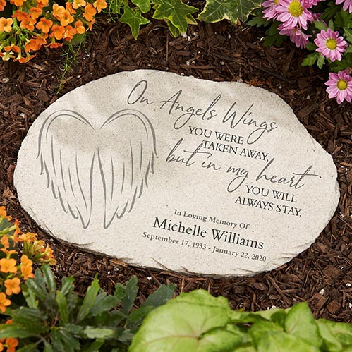 Garden Stones: On Angels Wings