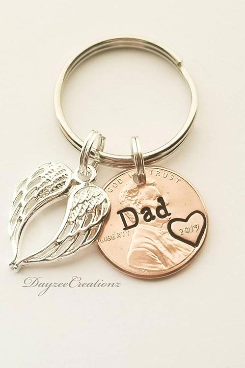 Penny In Heaven Sympathy Keychain