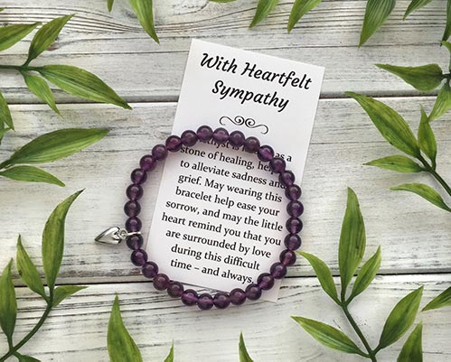 Sympathy Bracelets for Those Mourning