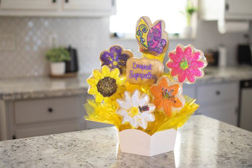 Deepest Sympathy Cookie Basket