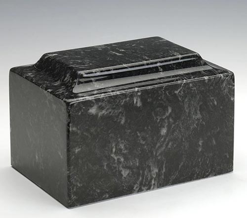 Ebony Marble Urn