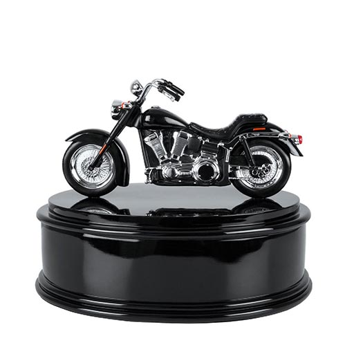 Black Decoration Urns for Motorcyclists