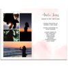 Page 3 of the 8 Paged Blush Funeral Program Template