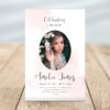 Funeral Programs: Blush