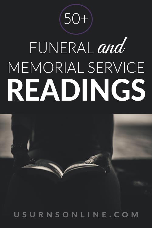 50+ Funeral Readings