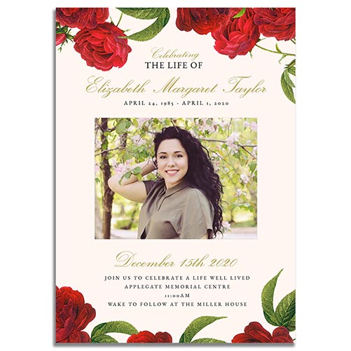 Funeral Invitation Templates & Designs