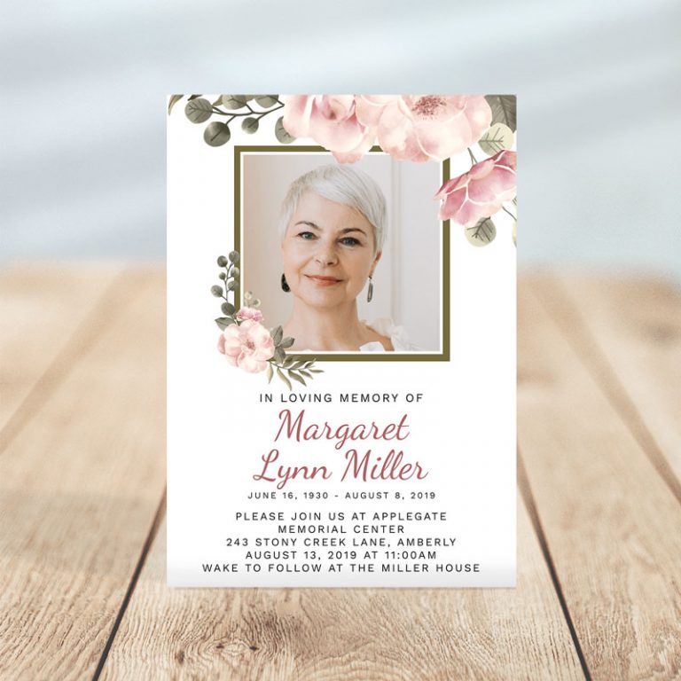 Serenity Funeral Invitation Urns Online