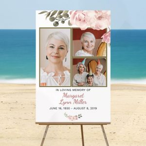 Funeral Welcome Sign Templates: Serenity