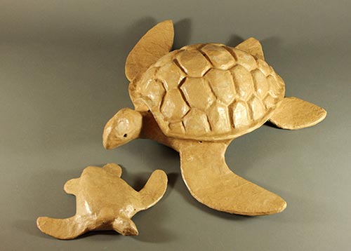 Biodegradable Paper Turtle Urn