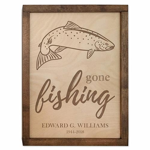 Personalized Wall Mounted Plaque Urn