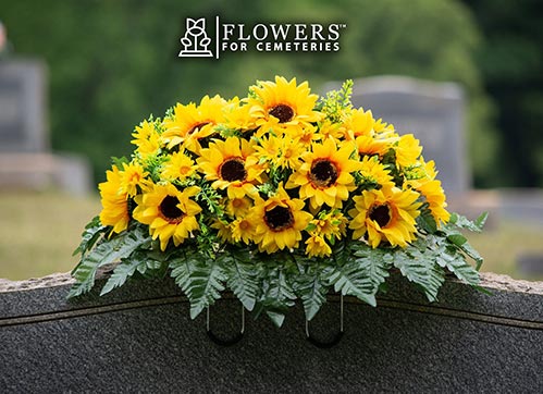 Grave Decorations; Cemetery Saddles