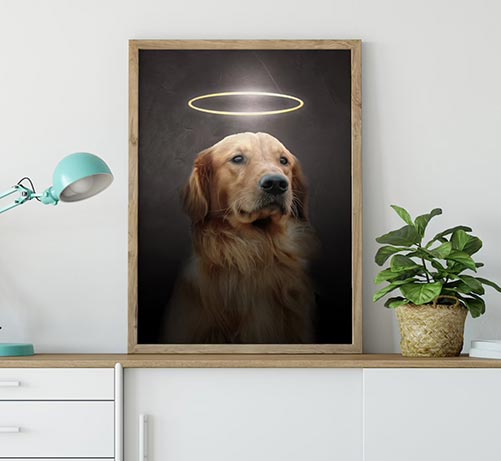 Custom Memorial Pet Portrait