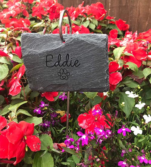 Garden Memorial Plaques for Pets