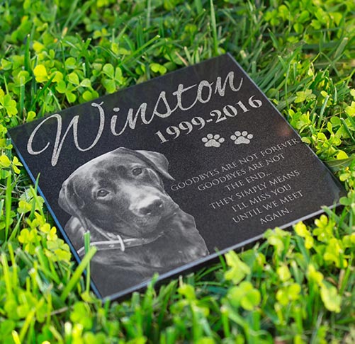 Personalized Memorial Headstone Plaque