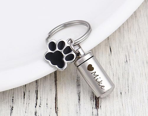 Pet Urn Keychain