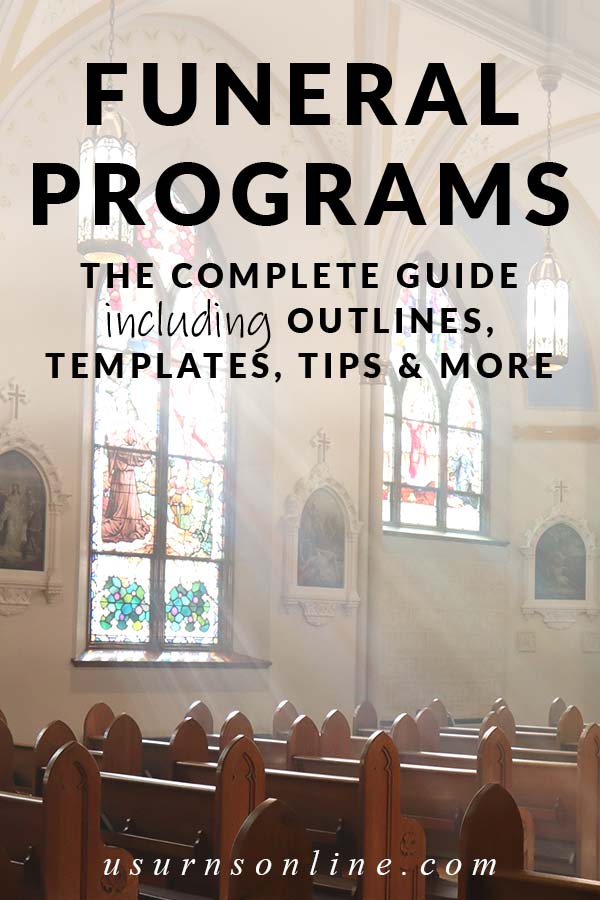 Guide to Funeral Programs