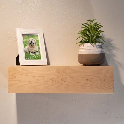 Floating Shelf Cremation Urn