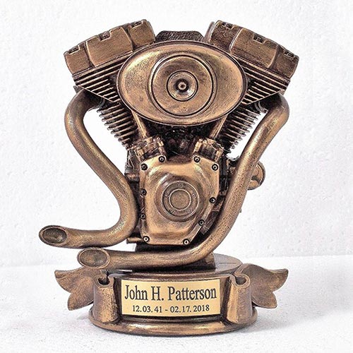 Cool and Unique Motorcycle Urns